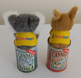 Canned toys in your custom printed jackets