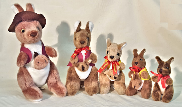Promotional kangaroo soft toys